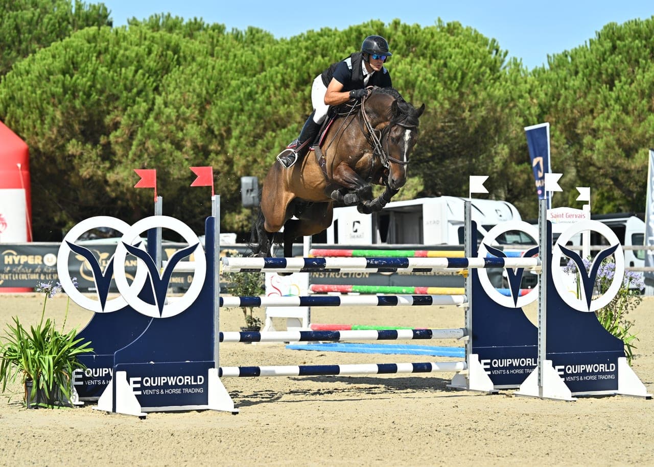 Un week-end réussi en compétition pour Eduardo Blanco et les chevaux du Domaine